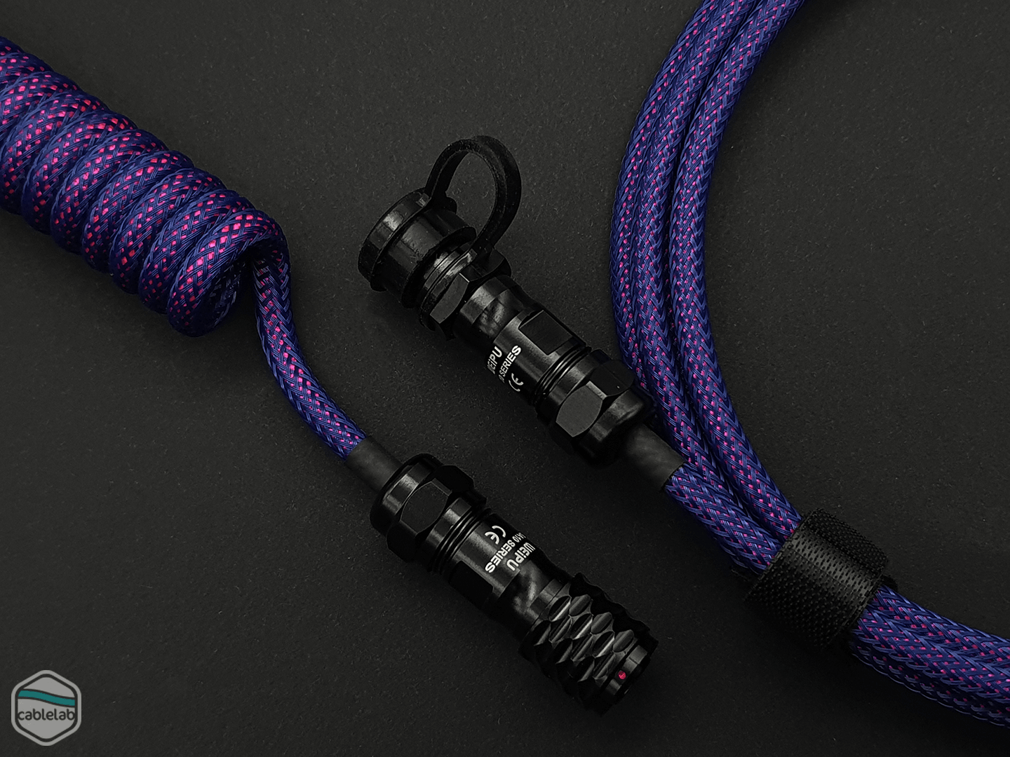 GMK Laser Coiled Keyboard Cable for mechanical keyboard