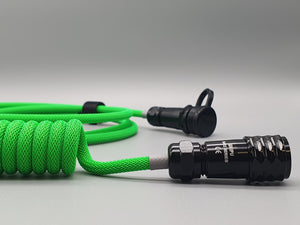 Xtrfy Câble USB-C Tressé Coiled Aviator Forest Green - Achat Accessoire